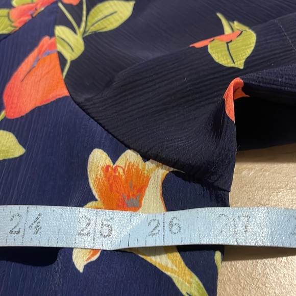 Kathie Lee Women Floral Button Down Dress - Picture 8 of 9